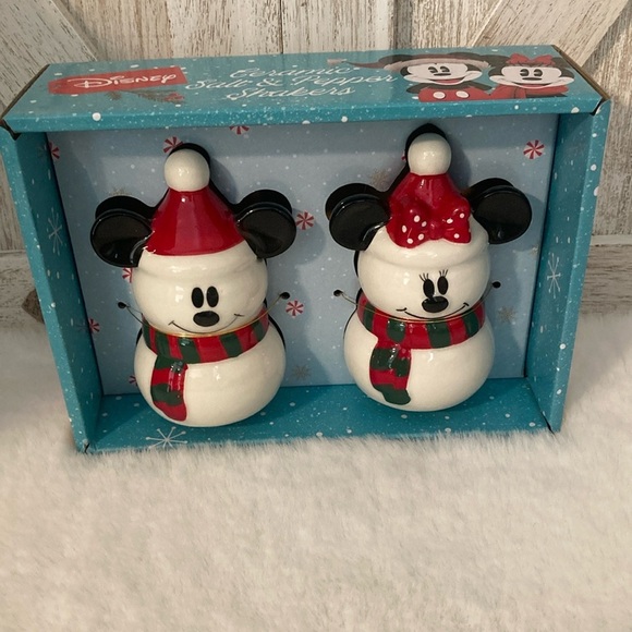 Disney Christmas Mickey and Minnie Mouse Shakers - Picture 1 of 5